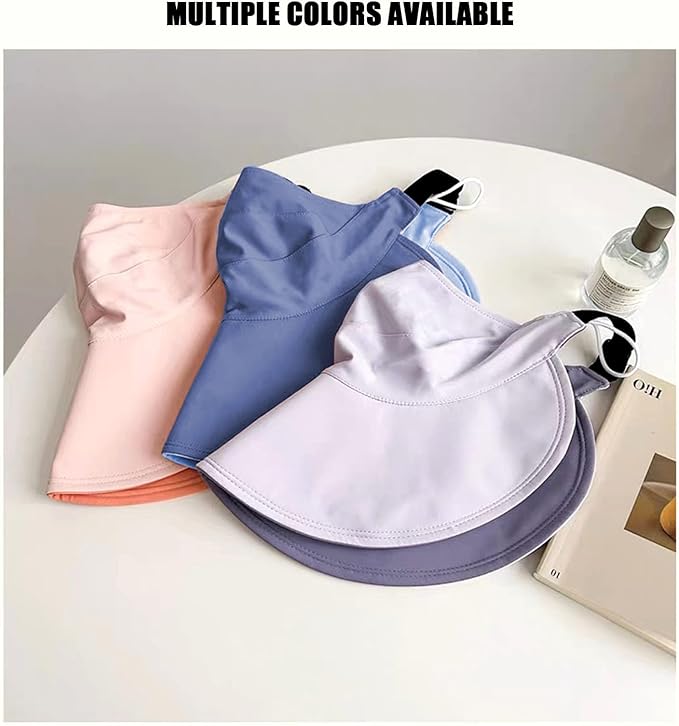 Sun Hats for Womens Wide Brim UV Protection Fishing Hats Packable Reversible - Image 7