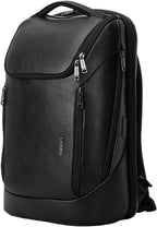 Durable Leather Laptop Business Backpack Perfect by Lenzn