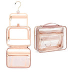 CUBETASTIC Clear Makeup Bag for Women, Transparent Cosmetic Organizer Case for by CUBETASTIC