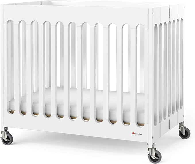 Foundations Boutique Folding Mini Baby Crib by FoundationsChildrensProducts
