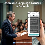 AI Translation Earbuds Real Time, LCD Touchscreen Real-Time Translator - Image 6
