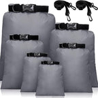 Shappy Waterproof Dry Bag Set 6 Sizes Lightweight Sacks and Long Adjustable by Shappy