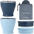 TakeToday 2PCS Collapsible Travel Cup by TAKETODAY