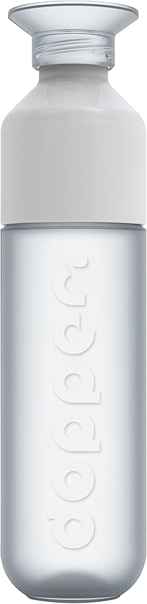 Preserve Dopper Water Bottle, 15.25 Ounce, Pure White by Preserve