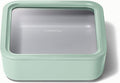 Caraway Glass Food Storage, 10 Cup Glass Container, Ceramic Coated Food by Caraway