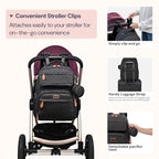 BabbleRoo Diaper Bag Backpack, Travel Backpack - Image 6