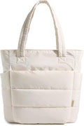 BAGSMART Tote Bag for Women, Lightweight Puffy Tote Bag by BAGSMART