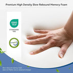 Ergonomic Cervical Pillow for Neck Support, Memory Foam Orthopedic Contour Side - Image 8