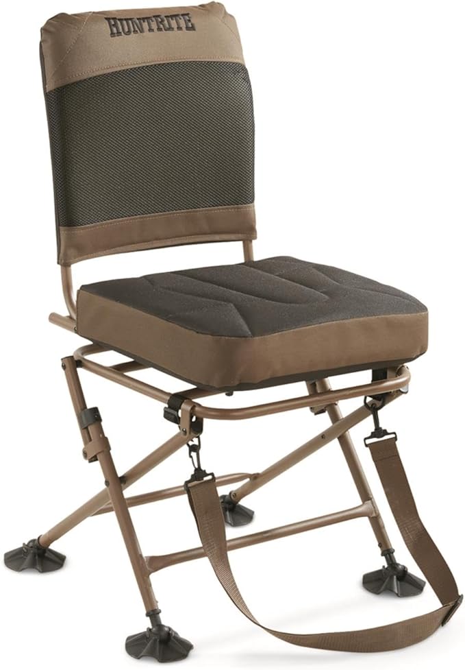 Guide Gear Huntrite 360 Swivel Hunting Blind Chair, 300 Pound Capacity by GuideGear