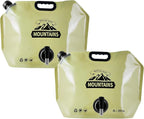 Collapsible 8L Water Storage Bag, BPA-Free Portable Folding Water Jug by MrBulloc