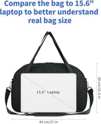 Narwey For Spirit Airlines Personal Item Bag 18x14x8, Small Duffle Bag for - Image 8