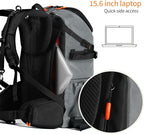 K&F Concept Camera Bag EVA Waterproof 2 in 1Camera Backpack Shoulder Bag 32L - Image 6