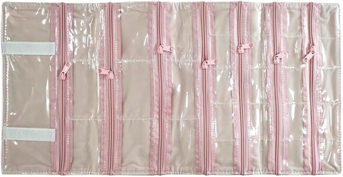 Travel Jewelry Roll Bag Portable Organizer Pouch - Image 2