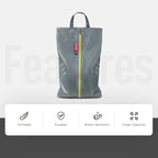 pack all Plus-Sized Shoe Bag for Travel, Water-Resistant Shoe Pouch for Gym - Image 3