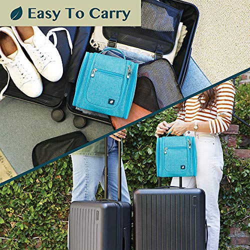 Toiletry Bag Travel Bag for Women Men (Standard (9x4x9) / Sea Blue)