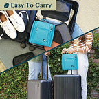 Toiletry Bag Travel Bag for Women Men (Standard (9x4x9) / Sea Blue)