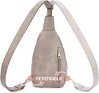Telena Small Sling Bag for Women Leather Crossbody Fanny Packs Chest Bag for - Image 5