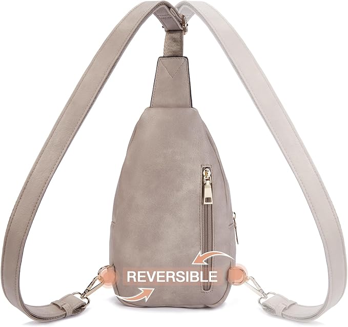 Telena Small Sling Bag for Women Leather Crossbody Fanny Packs Chest Bag for - Image 5