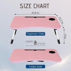 2-Pack Large Lap Desk for Bed & Sofa - Image 3