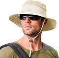 Sun Hats for Men Women Fishing Hat UPF 50+ Breathable Wide Brim Summer UV by Rosoz