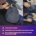 Cabeau Air Travel Pillow for Long Flights – Evolution Plus – U Shaped Memory - Image 5
