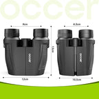 Occer 12x32 Compact Binoculars for Adults High Powered, Large Eyepiece - Image 9