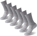 FOOTPLUS Hiking Copper Compression Socks, Unisex Cushioned Sole Arch Support by FOOTPLUS