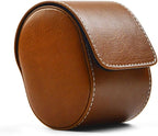 Oirlv Luxury Leather Watch Storage Box Travel Single Watch Case Watch Gift Box by Oirlv