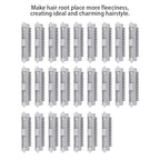 25Pcs/Set Hair Cold Perm Rods Perm Rods Hair Perm Rods Styling Tools & Appliances Clips Tool, Gray Hair Rollers