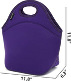 FlowFly Neoprene Kids Lunch box Insulated Soft Bag Mini Cooler Thermal Meal - Image 3