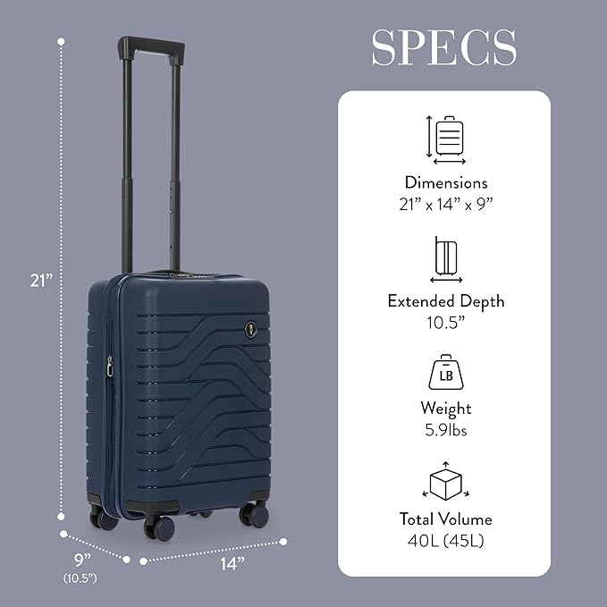 Bric's B|Y Ulisse 21-Inch Spinner - Image 6