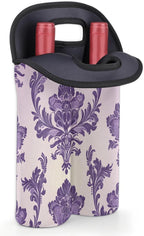 Neoprene Wine Tote, Bottle Carrier Gag Insulating Neoprene Thicker, Insulated - Image 4