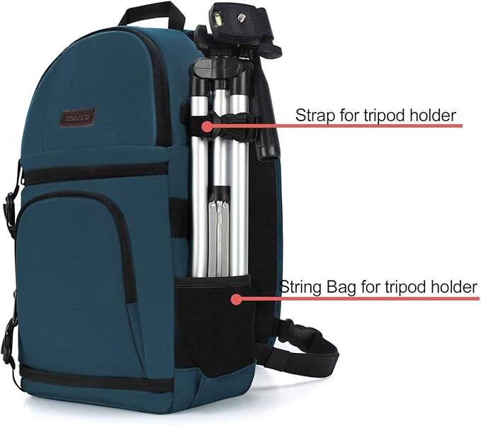 MOSISO Camera Sling Bag, DSLR/SLR/Mirrorless Camera Backpack Case Shockproof - Image 3