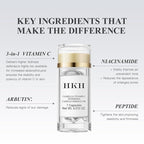 Triple Vitamin C Dark Spots Correction Capsules Serum For Face,Camellia VE Anti-Aging Essence For Women To Tighten Sagging Skin And Reduce Fine Lines Niacinamide serum For Women
