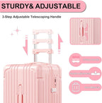 Krute Luggage Sets 2 Piece Suitcase - Image 5
