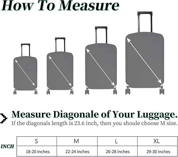 Luggage Cover Suitcase Protector + Tag, Hummingbirds Travel Cover - Image 2