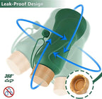 Collapsible Water Bottles, Leak Proof, Reuseable BPA Free Silicone Foldable - Image 4