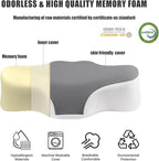 Bespilow Travel Pillow for Sleeping, Cervical Neck Support Pillow for Neck Pain - Image 5