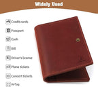 Jack&Chris Genuine Leather Passport Holder - Image 5