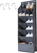 Over the Door Shoe Organizer, Oxford 600D Fabric Shoe Storage Rack by NELLHOMY