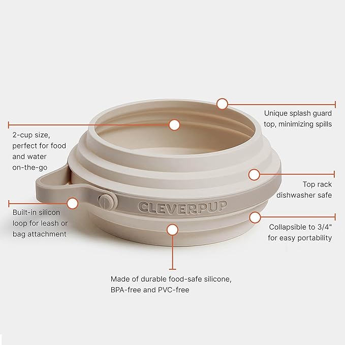 Nomad Small Collapsible Dog Bowl - Image 5