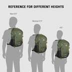 SKYSPER Small Hiking Backpack, 20L Lightweight Travel Backpacks Hiking Daypack - Image 7
