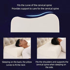 High-Profile Nature Latex Foam Pillow, Slightly Soft - Image 2
