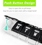 Extra Large Weekly Pill Organizer 2 Times a Day - Image 3
