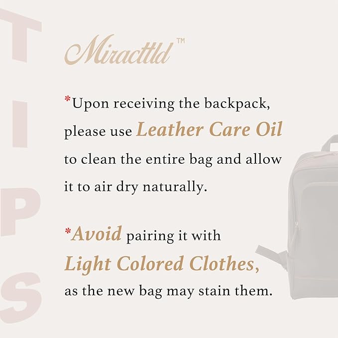 Leather Backpack for Men 15.6" Laptop Backpack 100% Madagascar top-Grain - Image 7