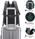 BANGE Anti Theft Backpack, Slim Laptop Backpacks Fit - Image 7
