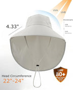 Home Prefer UPF 80+ Sun Hat for Men Women Wide Brim Sun Hat - Image 2