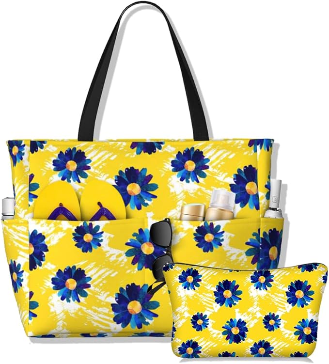 Waterproof Beach Tote Pool Bags by VAIAOH
