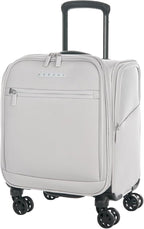 Verage Under Seat Luggage with Wheels, Softside Small Suitcase Spinner Carry On by VERAGE
