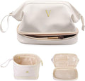 Bridesmaid Gifts for Women, Initial Makeup Bag, Gifts for Girls 12-14 Cosmetic by Vogewood